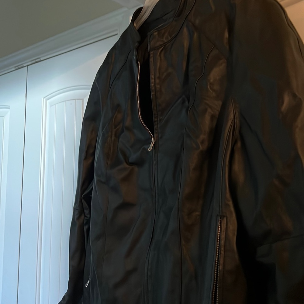 Womens leather jacket